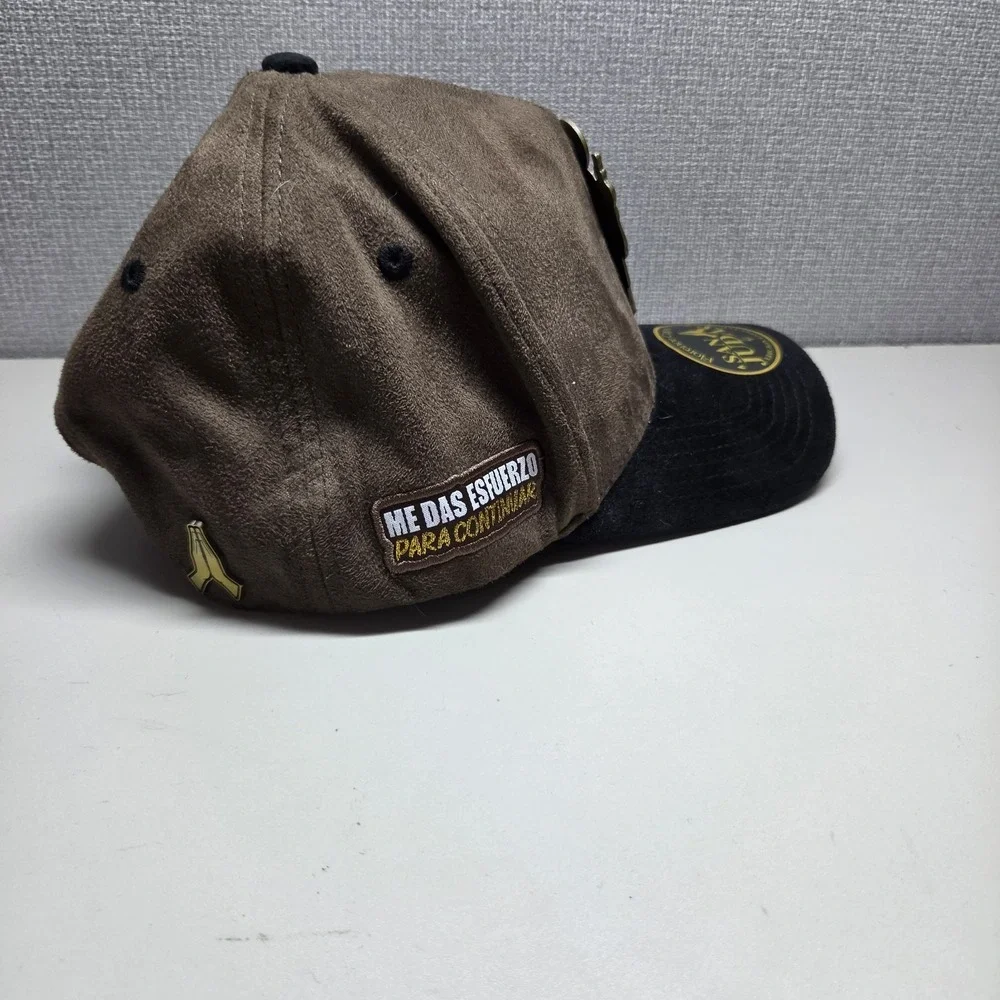 New Florence Caps Special Edition San Judas Ballcap‎ Black & Brown
